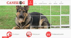 Desktop Screenshot of canislog.sk